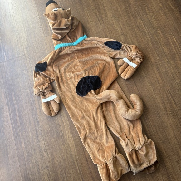 Rubie Scooby Doo Deluxe Costume Bodysuit Child Youth Medium (Kid 5-7 yrs) Plush - Picture 7 of 16